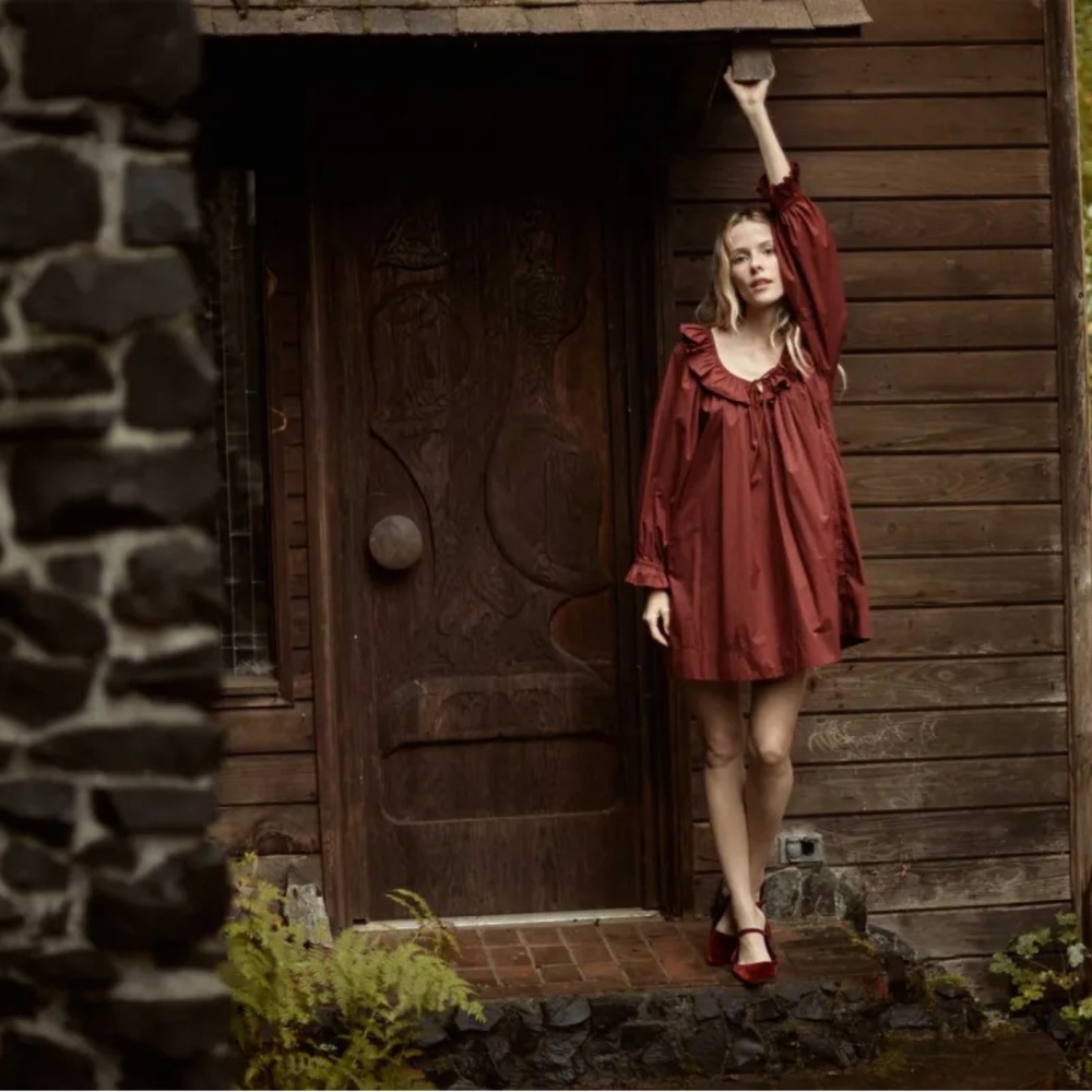 Doen Red Mini Dress